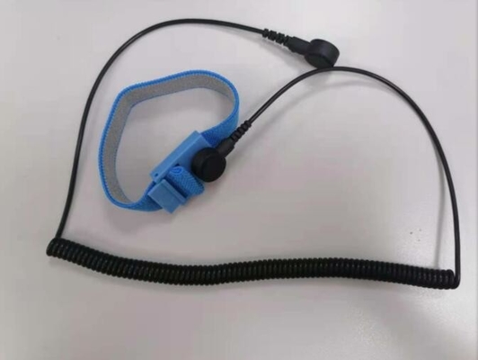 Pulgadas estática anti DLX-0225 de la estación del recinto limpio de la correa para la muñeca doble del ESD 10