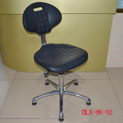 Silla estática anti de la oficina 10E6-10E9, taburete del trabajo de la espuma de la PU con las ruedas