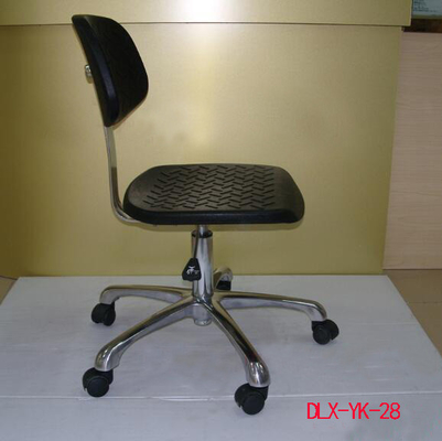 Silla de cuero robusta cómoda de la oficina de la PU ESD con altura ajustable