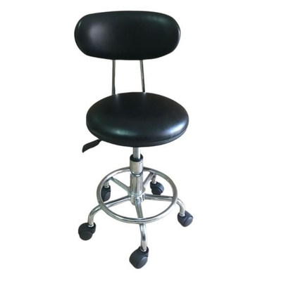 Silla estática anti de la oficina del laboratorio, taburete del trabajo de la PU con las ruedas