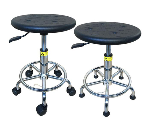 Control de la altura de la silla los 33.5cm Seat del taburete del ESD del recinto limpio del laboratorio