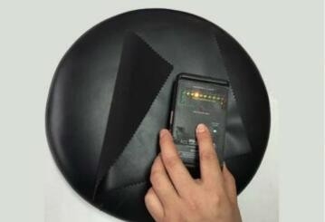 cuero elástico conductor estático anti de la PU ESD de los accesorios del grueso de 0.8m m