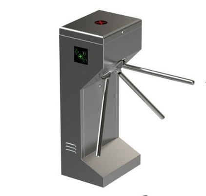 Control de acceso de acero inoxidable de la muchedumbre de la puerta del torniquete del trípode 304 para los espacios públicos