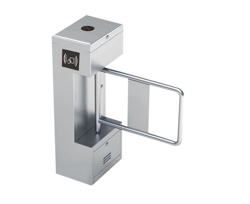 Sistema de acero inoxidable del tablero del control de acceso de la puerta 304 peatonales de la barrera del oscilación
