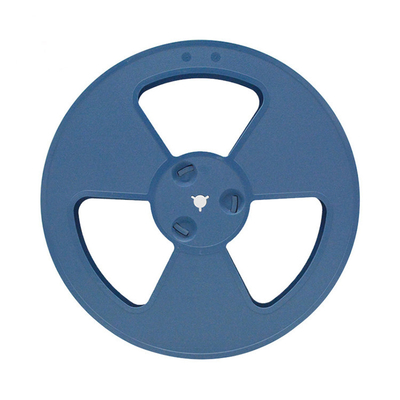 carrete de cable plástico de 24m m, carretes de alambre vacíos azules para el embalaje del resistor de SMD