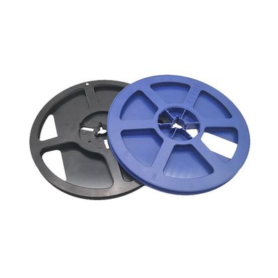 Transparente blanco lechoso blanco llevada de la tira del negro plástico ligero del carrete