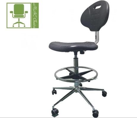 Silla de elevación de cuero antistatico 510-700 mm Rango de elevación