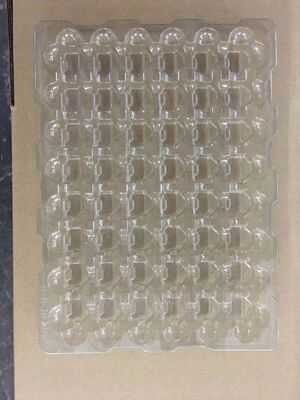 0.25mm Blister Tray Embalaje Embossing Logotipo con certificación SGS