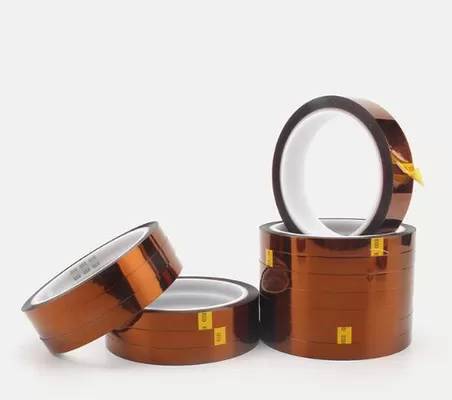 Cinta Kapton Antiestática ESD de Poliamida de 0.025 mm, Alta Temperatura 260C Adhesiva