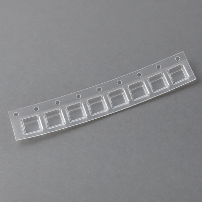 Cintas de transporte en relieve transparentes