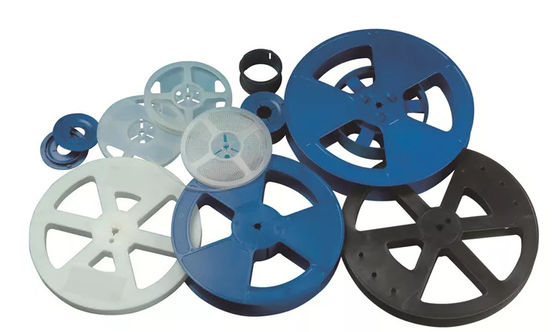 Cinta del portador de Smd y material azul/negro del empaquetado del carrete del picosegundo